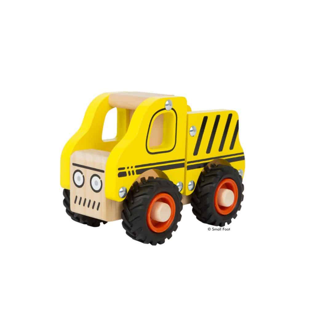 Baby-Spielzeugauto Baufahrzeug aus Holz
