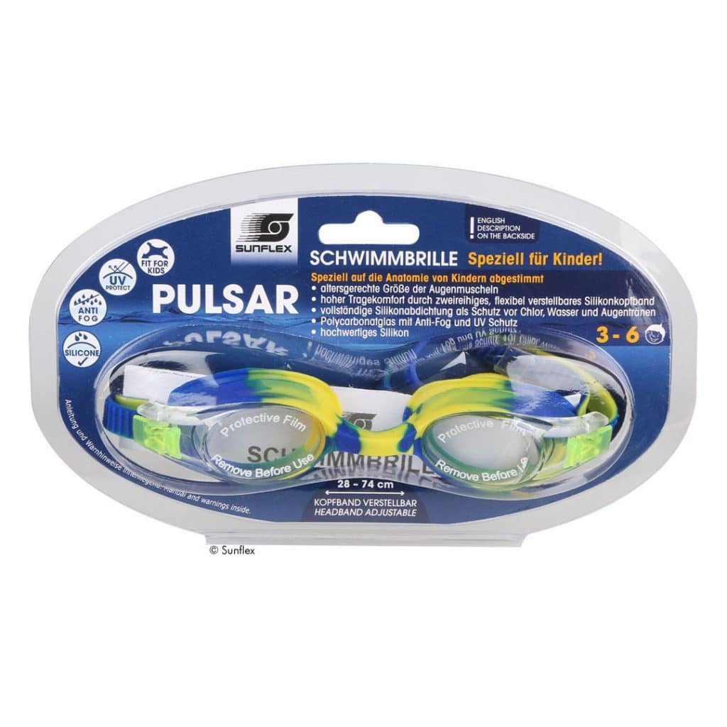 Sunflex Schwimmbrille für Kinder "Pulsar" 3-6 Jahre