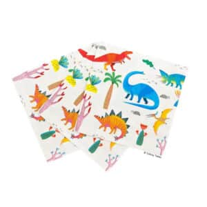 Papierservietten Dinosaurier