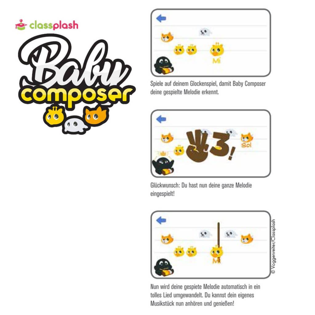 Baby Composer Musik-App für Kinder