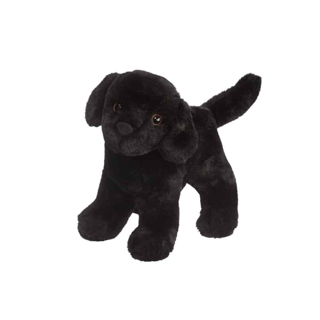 Douglas-Cuddle-Toys-Kleiner-Hund-Labrador-schwarz-3997