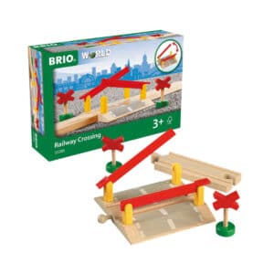 BRIO-World-Holzeisenbahn-Bahnuebergang-mit-Zubehoer-33388