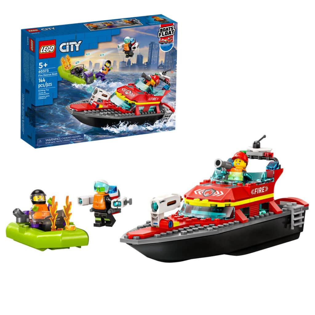 LEGO-City-60373-Feuerwehr-Boot