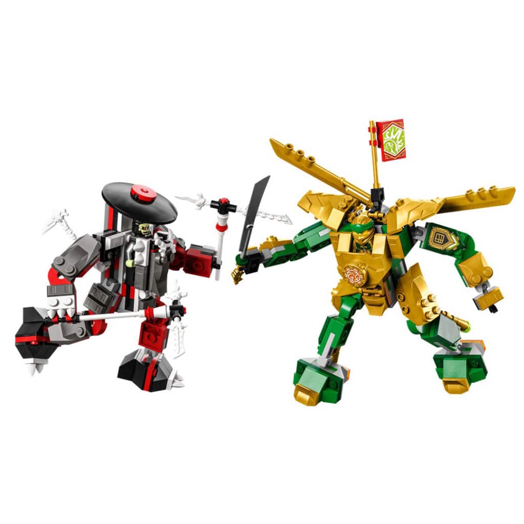 LEGO-Ninjago-71781-Lloyds-Mech-Duell-EVO-01