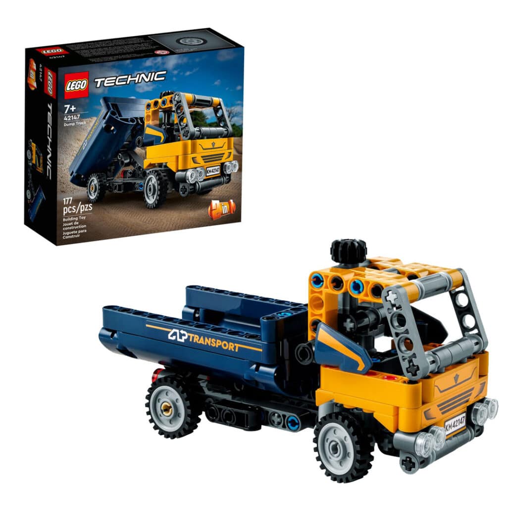 LEGO-Technic-42147-Kipplaster-Bagger