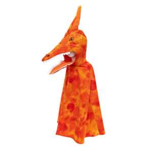 Great Pretenders Kostüm-Cape Dinosaurier Pterodactylus Orange