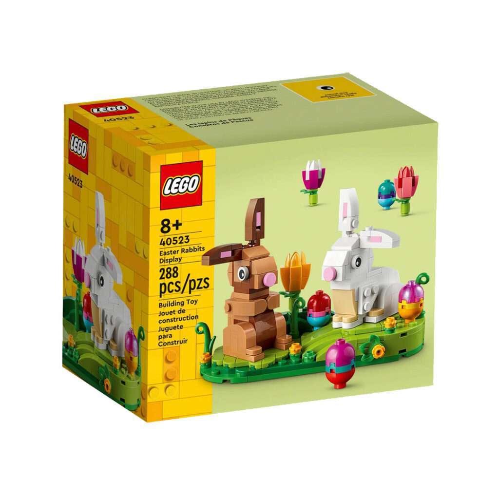 LEGO-40523-Osterdekoration-Ausstellungsstueck-Osterhasen-mit-Ostereiern-02