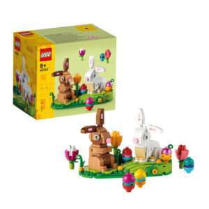 LEGO-40523-Osterdekoration-Ausstellungsstueck-Osterhasen-mit-Ostereiern