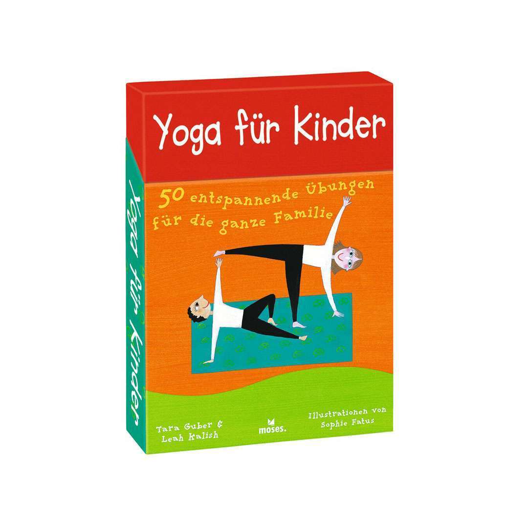 Yoga für Kinder Kartenset mit 50 Yoga-Übungen