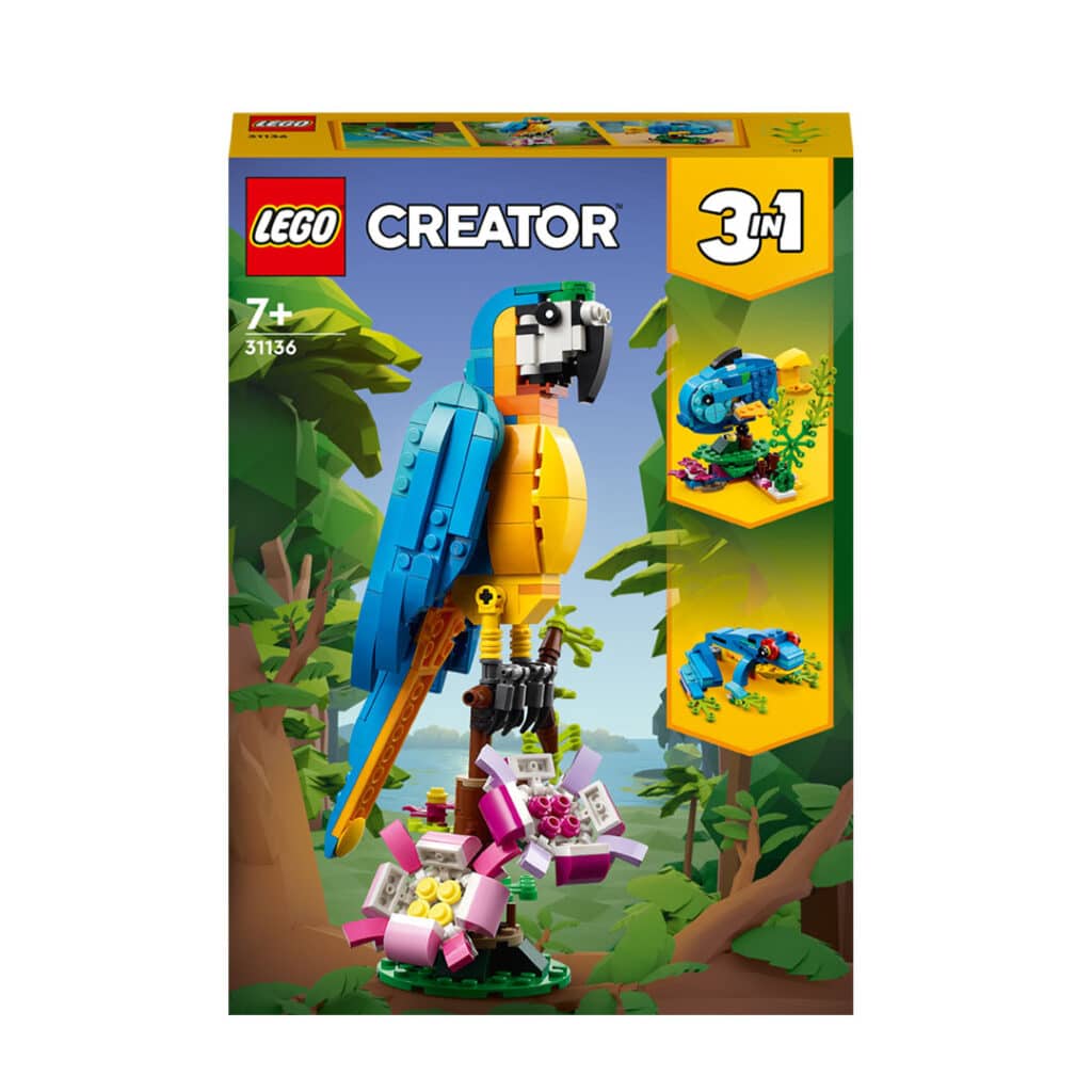 LEGO-Creator-3-in-1-31136-Exotischer-Papagei-03