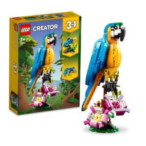 LEGO-Creator-3-in-1-31136-Exotischer-Papagei