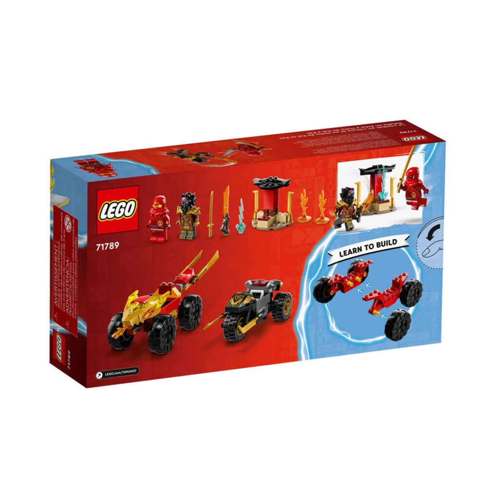 LEGO-Ninjago-71789-Verfolgungsjagd-mit-Kais-Flitzer-und-Ras-Motorrad-03