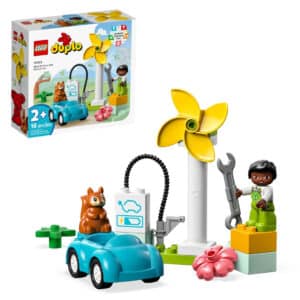 LEGO-DUPLO-Baustein-Set-10985-Windrad-und-Elektroauto