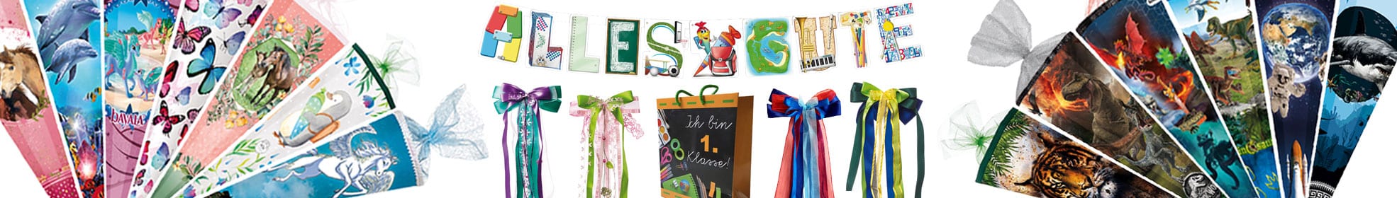 Banner Shop-Kategorie Geschenke und Nützliches zum Schulanfang