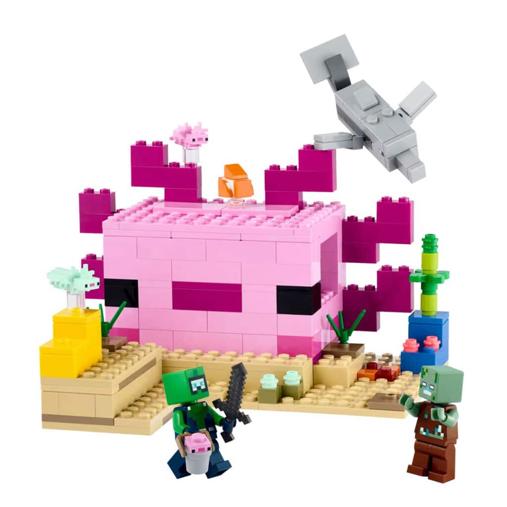 LEGO-Minecraft-Baustein-Set-21247-Das-Axolotl-Haus-01