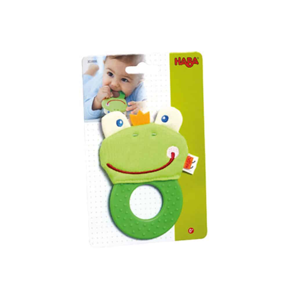 HABA-Babyspielzeug-Beissring-Beisskerl-Frosch-01