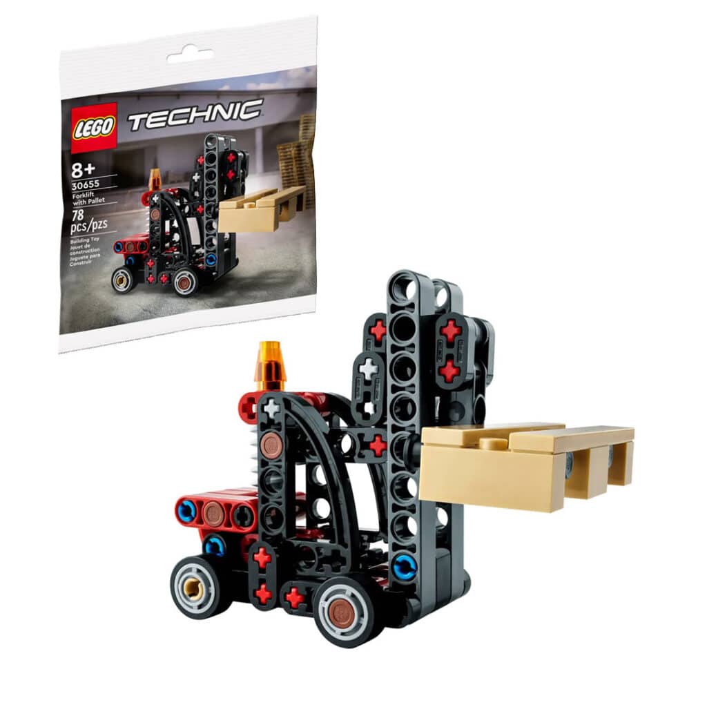 LEGO-Technic-30655-Gabelstapler-mit-Palette-Polybag
