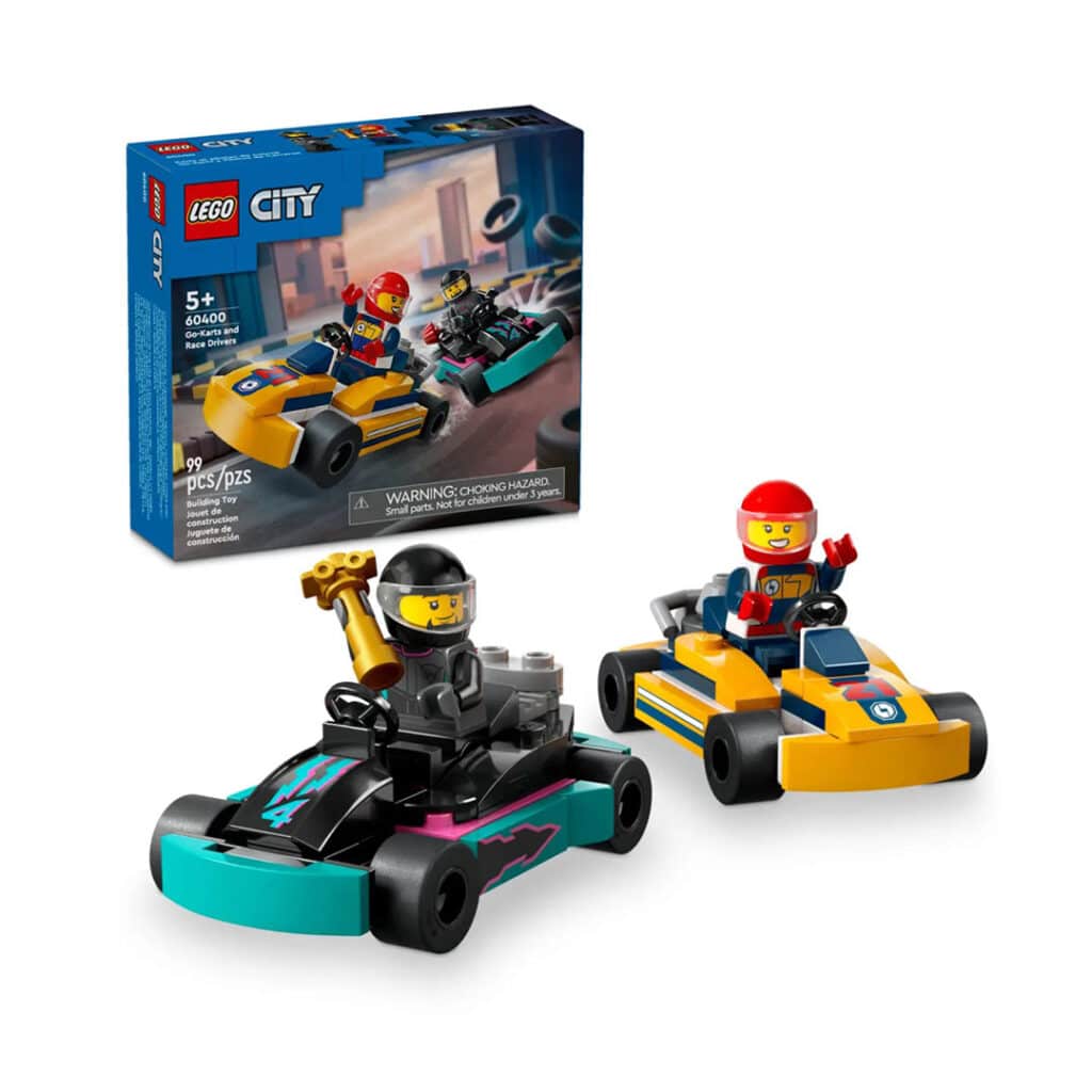 LEGO-City-60400-Go-Karts-mit-Rennfahrern