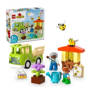 LEGO-DUPLO-Baustein-Set-10419-Imkerei-und-Bienenstoecke