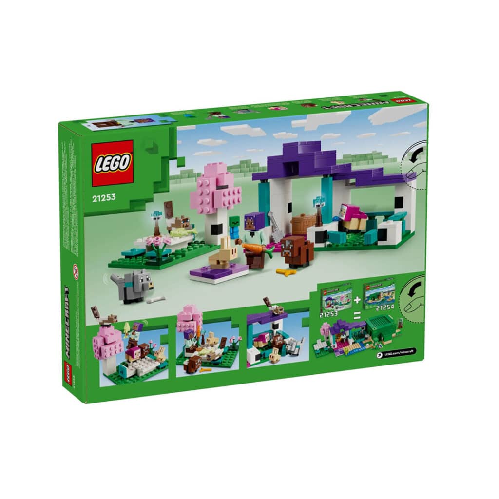 LEGO-Minecraft-Baustein-Set-21253-Das-Tierheim-02