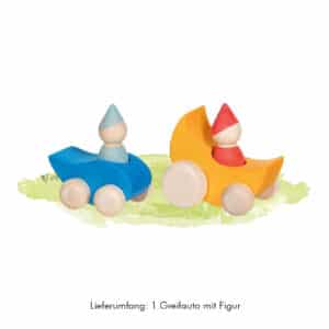GOKI-Baby-Greiffahrzeug-Troepfchen-und-Mondfahrt-aus-Holz-mit-Figur