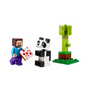 LEGO-Minecraft-30672-Steve-mit-Baby-Panda-Polybag