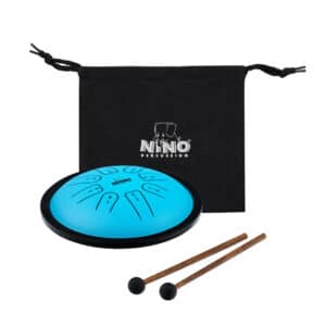 NINO-Percussion-Small-Steel-Tongue-Drum-C-Dur-Blau