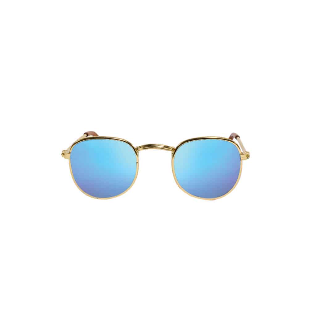 Heless-Puppenzubehoer-Puppen-Sonnenbrille-Gold-Blau-verspiegelt-01